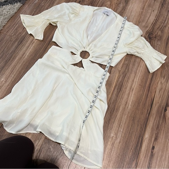 Revolve J.O.A White Cutout Mini Dress - Picture 10 of 15